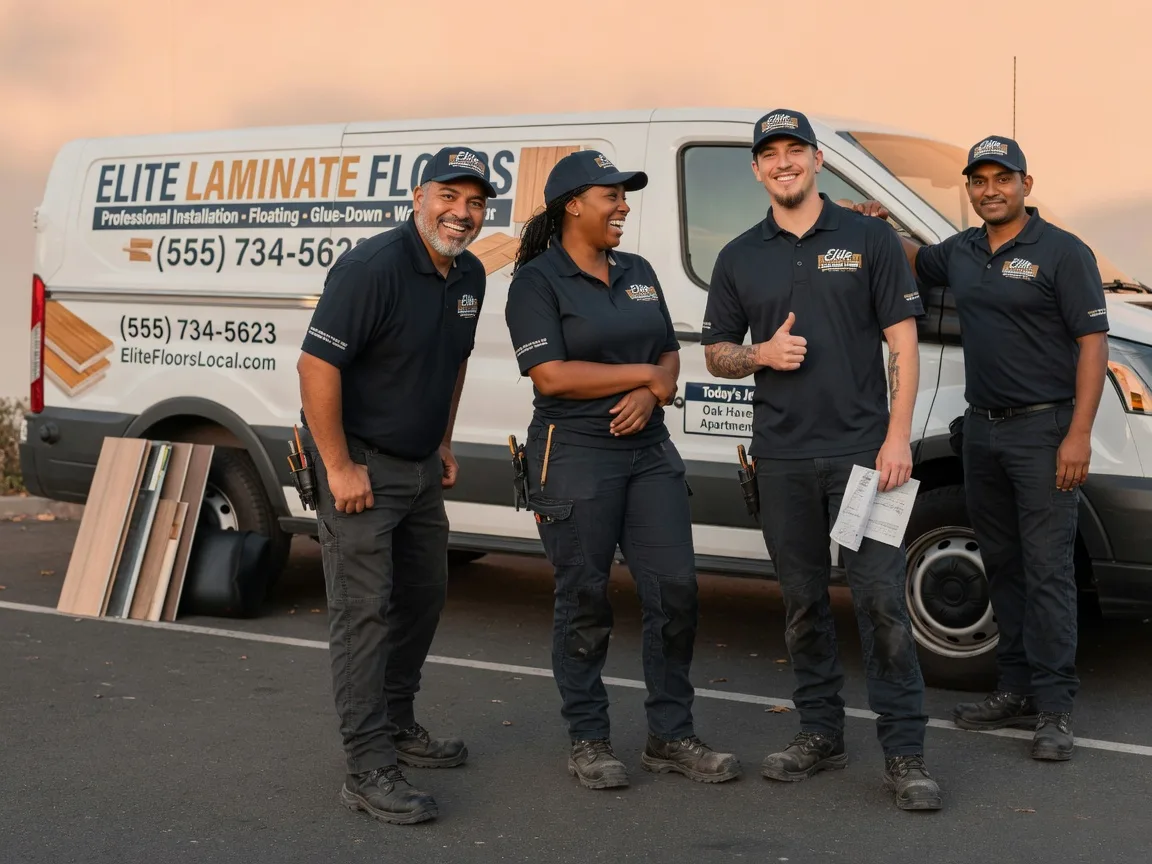 Laminate flooring installation company in West, MS